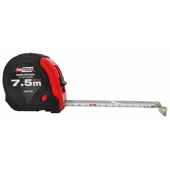 AWTools mérőszalag, 25mm, 7.5m