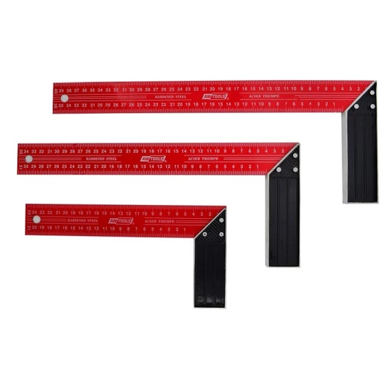 AWTools asztalos derékszög, acél, 40cm