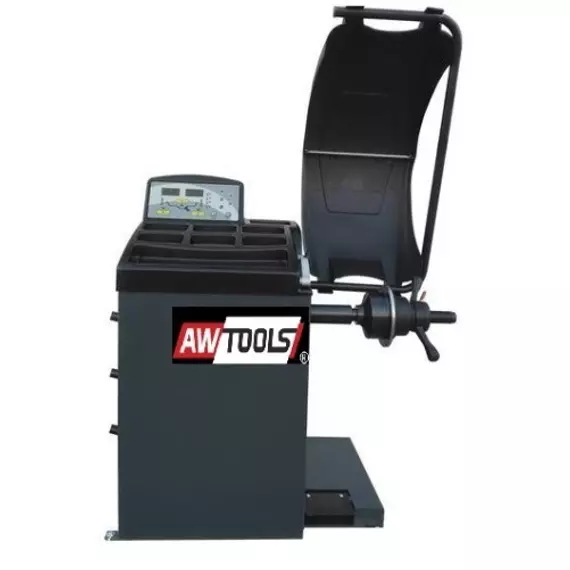 AWTools AW-180 kerékcentírozó gép, 10&quot;-24&quot;, 180W, 230V