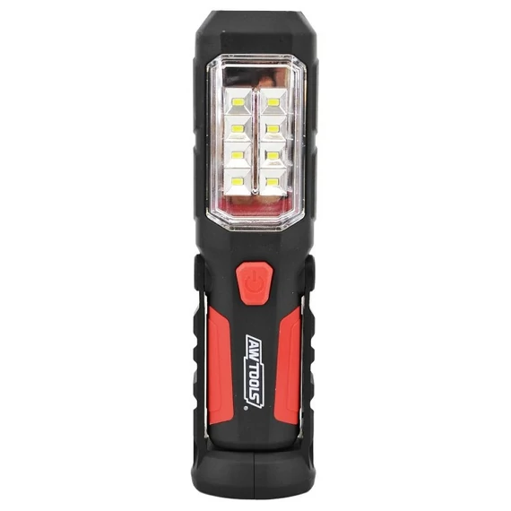 AWTools LED elemes munkalámpa, elem nélkül, mágneses, 280lm