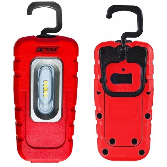 AWTools LED munkalámpa, USB-kábellel, 3.7V, 150-300lm