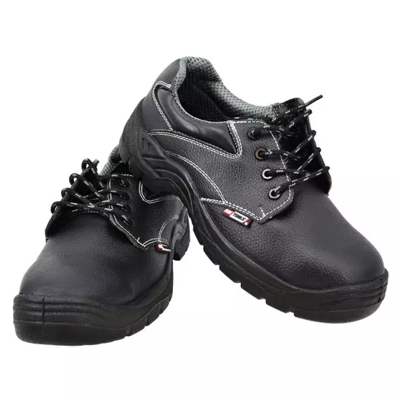 AWTools Parma munkavédelmi cipő, marhabőr, fekete, 47