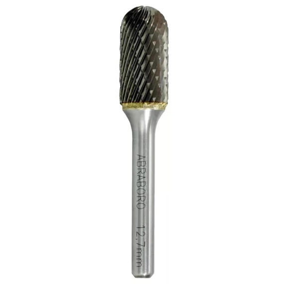 Abraboro keményfém turbómaró, kereszt fogazás, C alak 6x50/16mm