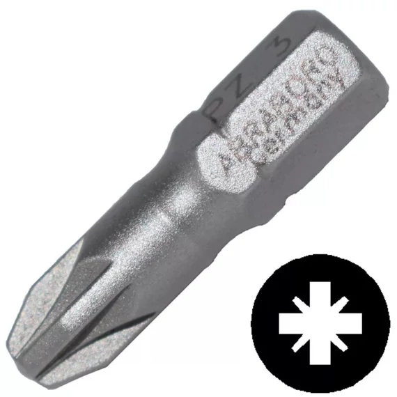 Abraboro SUPRA bithegy, 1/4", PZ0x25mm