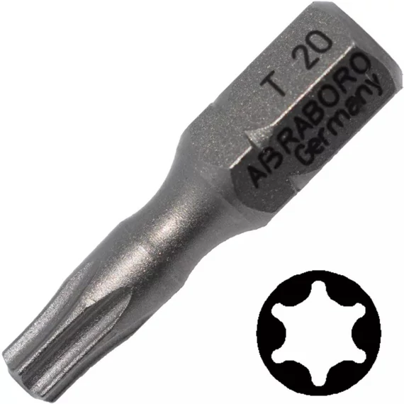 Abraboro Supra Torx bithegy, T20x25mm