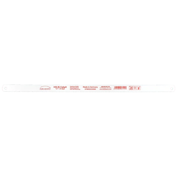 Abraboro HSS-bi-metall kézi fémfűrészlap, 24fog, 300mm