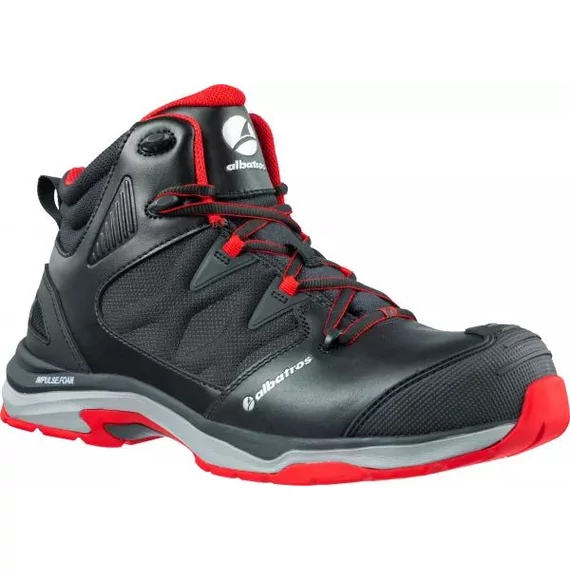 Albatros Ultratrail Black Mid S3 ESD HRO SRC munkavédelmi bakancs, 43