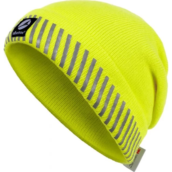 Albatros HiVis Thermo kötött láthatósági sapka