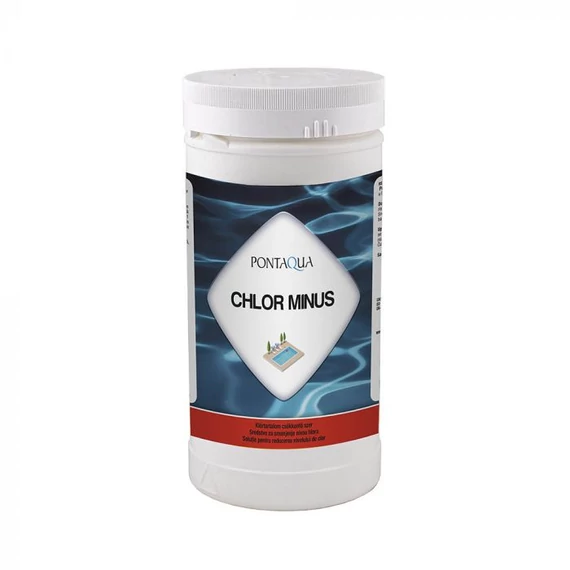 Pontaqua Chlor Minus klórtartalom csökkentő, 1kg