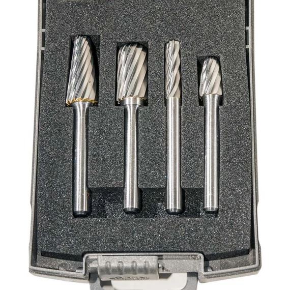 Astro turbómaró készlet színesfémhez, alu fogazás, 1/4", 4db