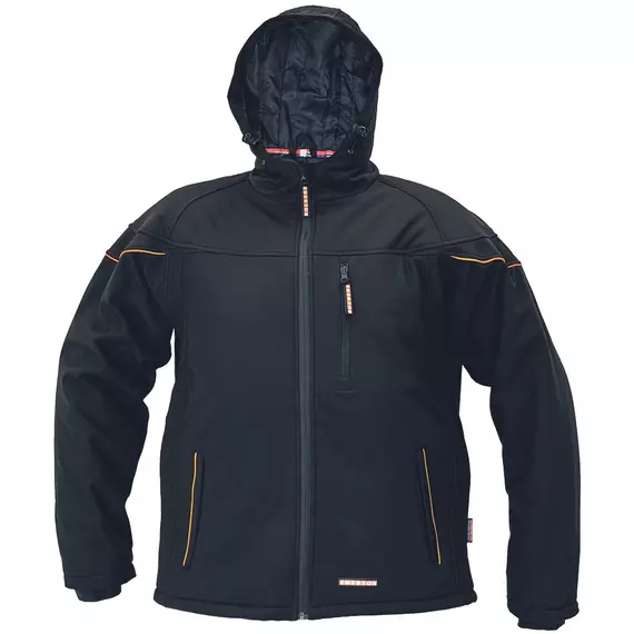 Australian Line Emerton téli softshell kabát, fekete, XL