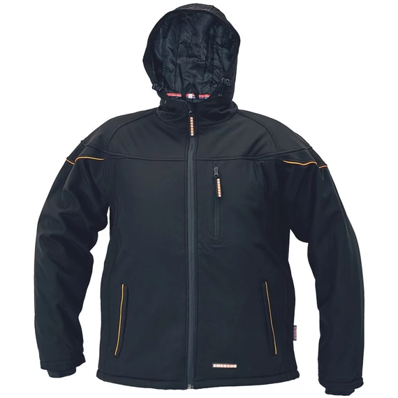 Australian Line Emerton téli softshell kabát, fekete, XL
