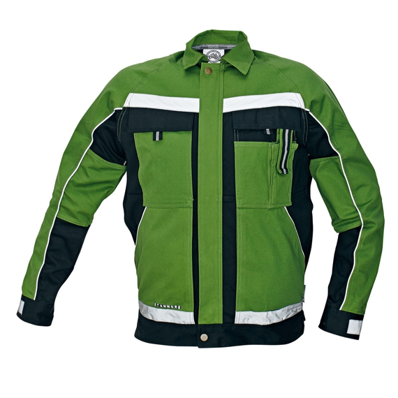 Australian Line Stanmore kabát, zöld-fekete, 54