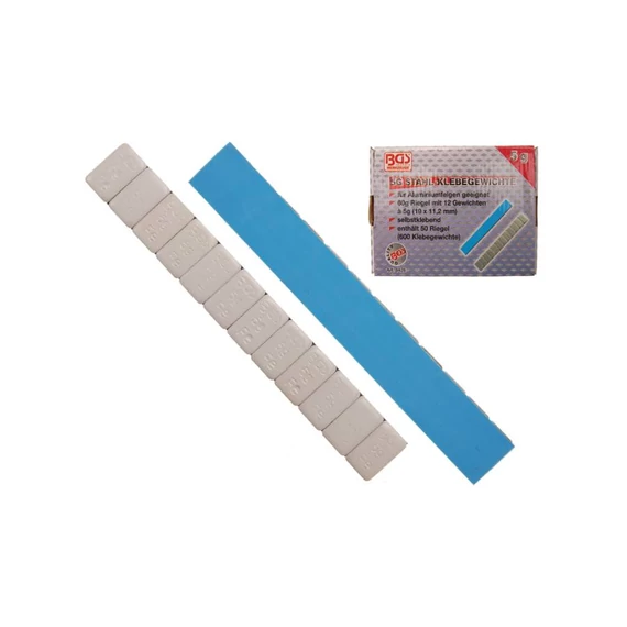 BGS-8426 Keréksúly, öntapadós 12x5g (50 darab) 