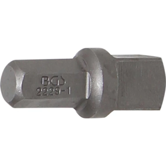 BGS-2229-1 Behajtófej-racsni adapter, külső hatszögletű 8mm (5/16&quot;)-10mm (3/8&quot;) 30mm