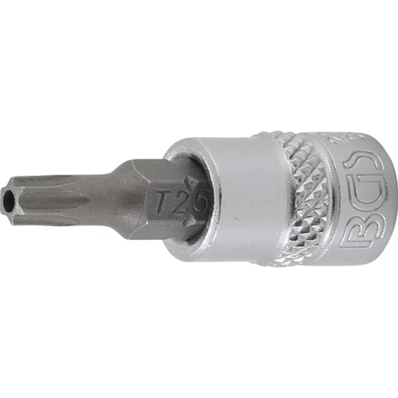 BGS-2360 TS-profil behajtófej, T25 furattal 6,3mm (1/4")