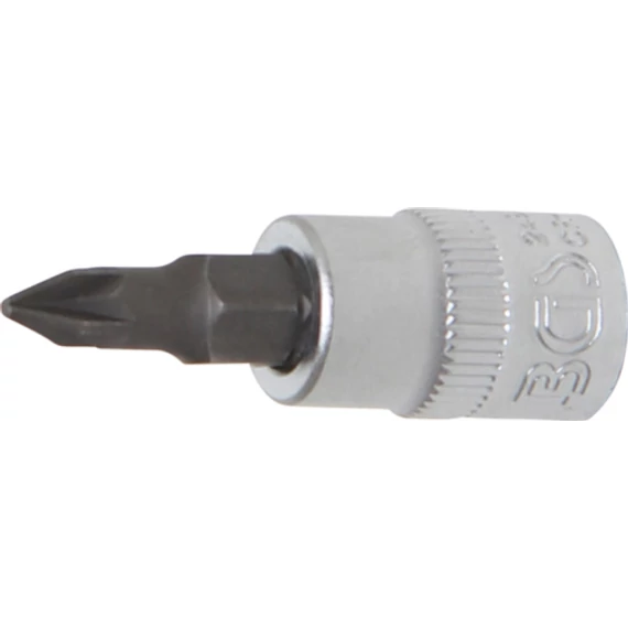 BGS-2490 Behajtófej, PZ1 csillag 6,3mm (1/4")