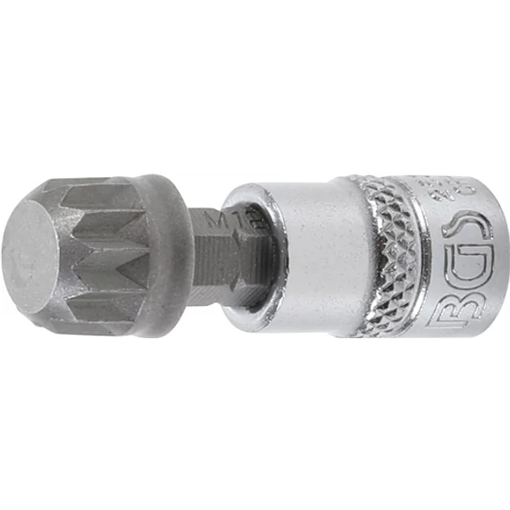 BGS-2507 Behajtófej, XZN 6,3mm (1/4&quot;) M12