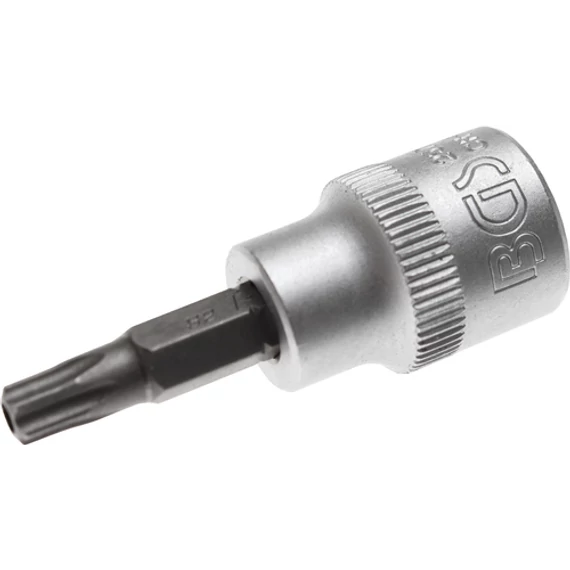 BGS-2574 Behajtófej, torx 10mm (3/8") T30 furattal