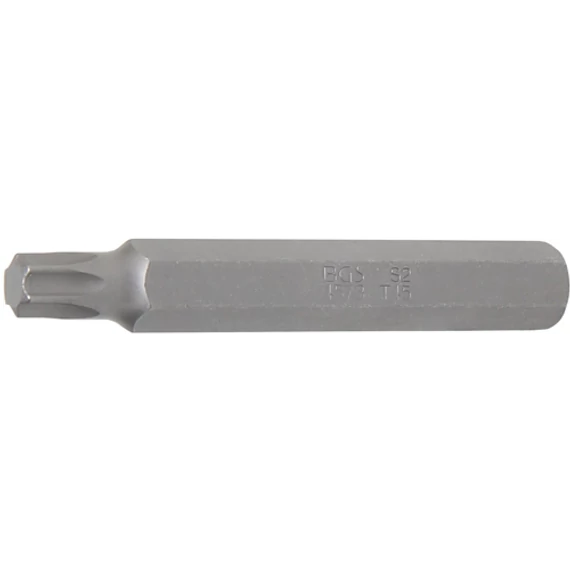 BGS-4573 Behajtófej, külső hatszögletű 10mm (3/8") T45x75mm