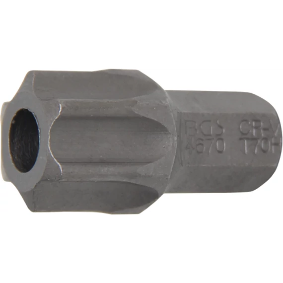 BGS-4670 Behajtófej, külső hatszögletű 10mm (3/8&quot;) T70