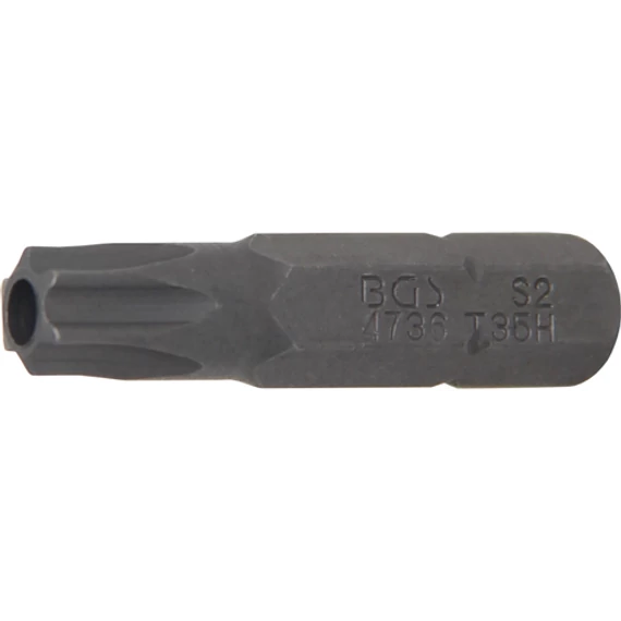 BGS-4736 Behajtófej, külső hatszögletű 6,3mm (1/4") T35