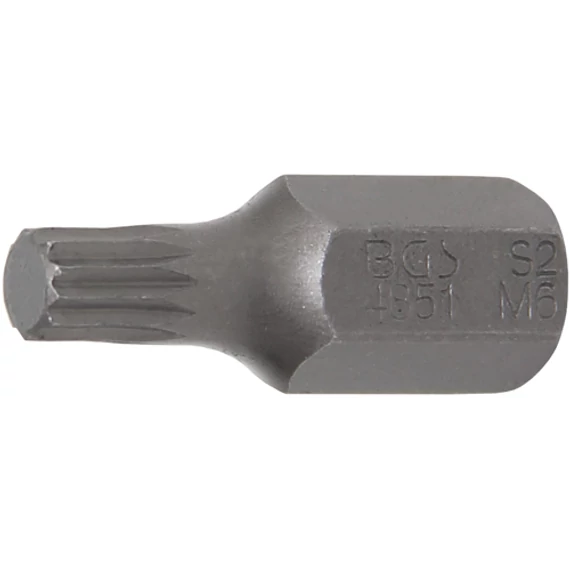 BGS-4851 Behajtófej XZN, külső hatszögletű 10mm (3/8&quot;) M6