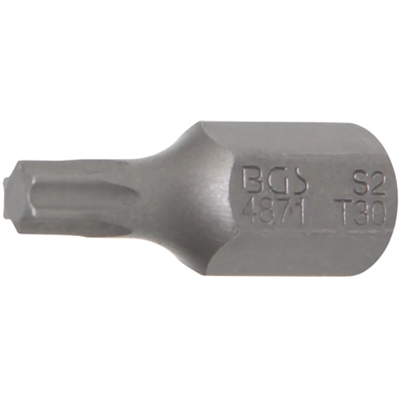 BGS-4871 Behajtófej, külső hatszögletű 10mm (3/8&quot;) T30