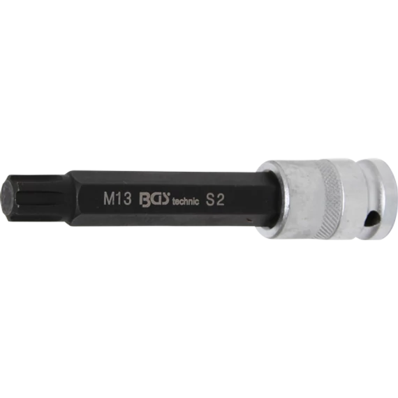 BGS-5007 Behajtófej, ékprofil 12,5mm (1/2") M13