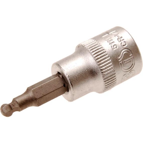 BGS-5111 Gömbfejes belső hatszögletű behajtófej, 10mm (3/8") 4mm