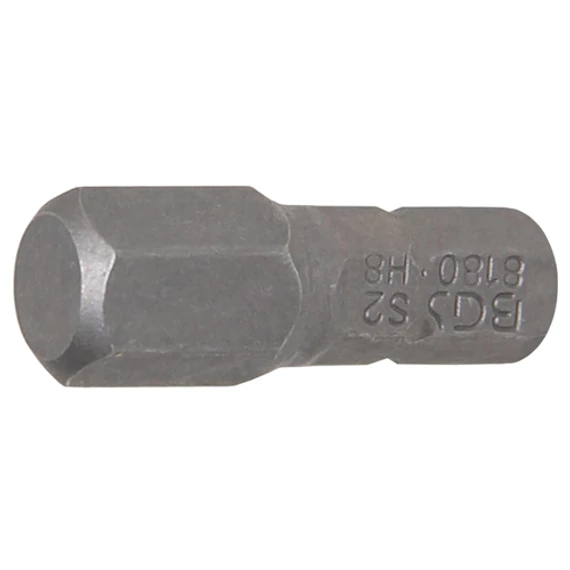 BGS-8180 Behajtófej, külső hatszögletű 6,3mm (1/4") belső hatszögletű 8mm