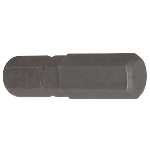 BGS-8182 Behajtófej, külső hatszögletű 6,3mm (1/4") belső hatszögletű 7mm