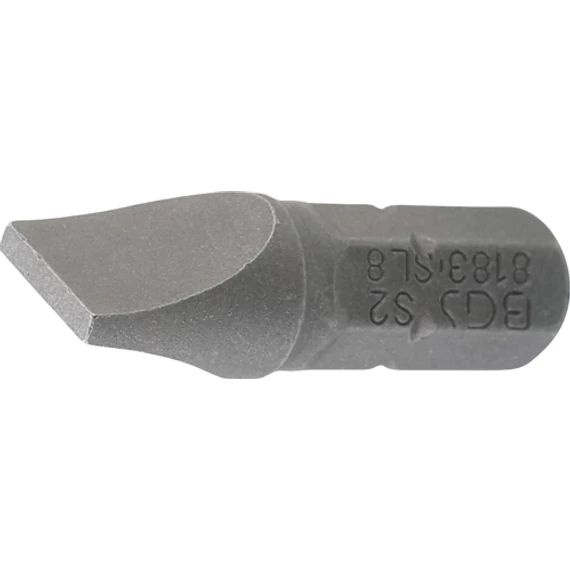 BGS-8183 Behajtófej, külső hatszögletű 6,3mm (1/4") lapos 8mm