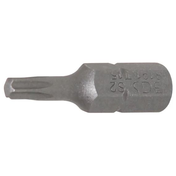 BGS-8191 Behajtófej, külső hatszögletű 6,3mm (1/4") T-profil (Torx) T15