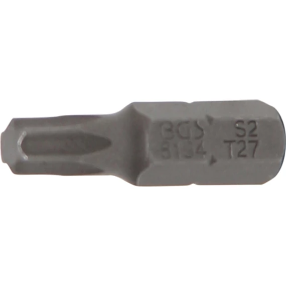 BGS-8194 Behajtófej, külső hatszögletű 6,3mm (1/4") T-profil (Torx) T27