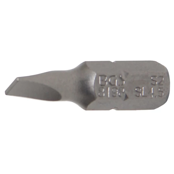 BGS-8198 Behajtófej, külső hatszögletű 6,3mm (1/4") lapos 4,5mm