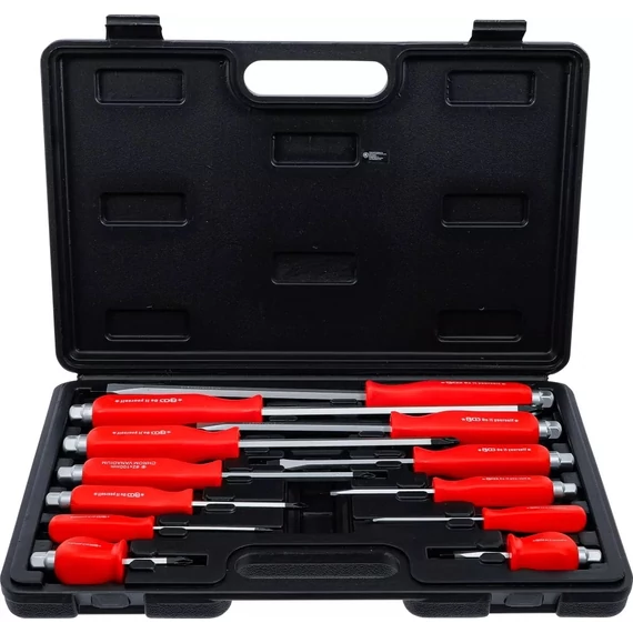 BGS 7890 csavarhúzó készlet, üthető, 12db