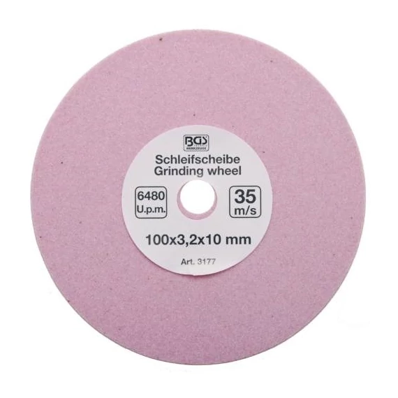 BGS-3177 Csiszoló tárcsa 100*3,2*10mm BGS-3180 láncélezőhöz