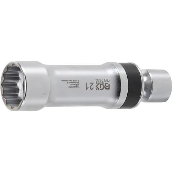 BGS-2392 Gyújtógyertya csuklós toldat, tizenkétszögletű, tartórugóval (3/8") 21mm