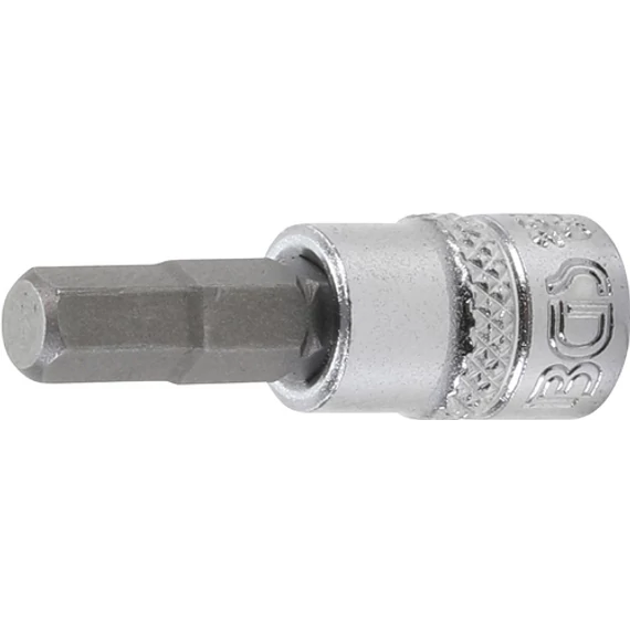 BGS-2500 Behajtófej, belső hatszögletű 6,3mm (1/4") 6mm