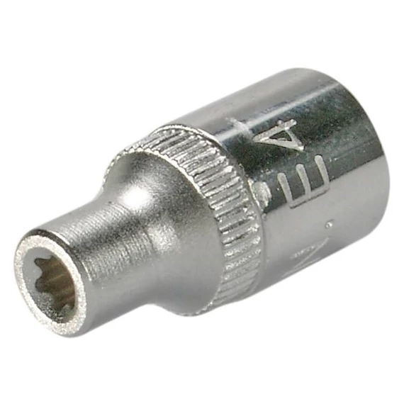 BGS-6404 E profilú dugókulcs 1/4” x E4 CV.
