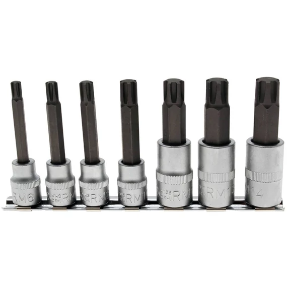BGS-5185 3/8"+1/2" Ribe Bit készlet