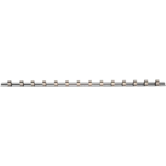 BGS-2330 Dugókulcstartó sín, 15 kapoccsal 10mm (3/8&quot;)
