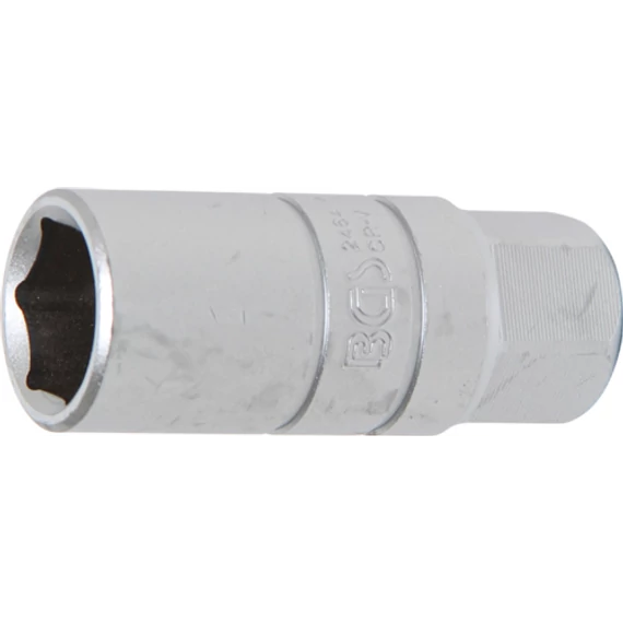 BGS-2464 Gyújtógyertya kulcs, hatszögletű 10mm (3/8&quot;) 18mm