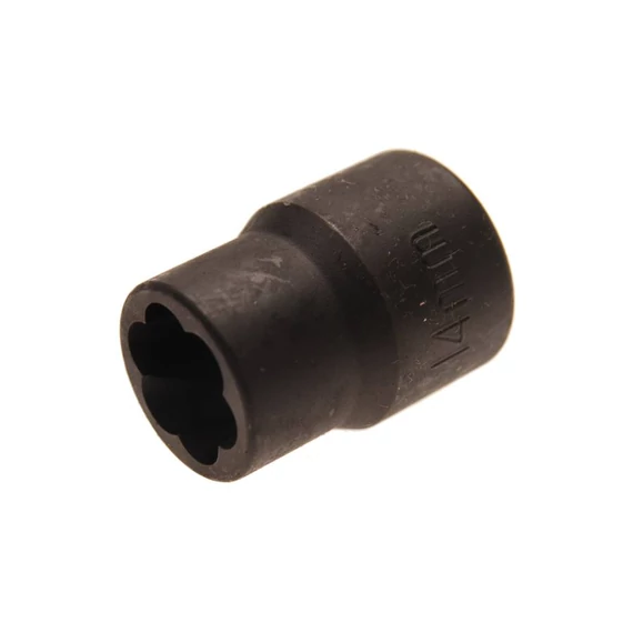 BGS-5266-14 Spirálbites dugókulcsbetét, csavarkiszedő 12,5mm (1/2") 14mm