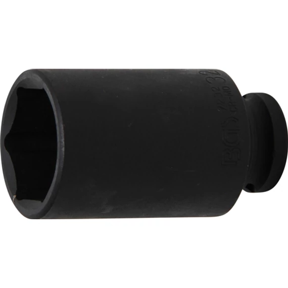 BGS-7232 Levegős dugókulcs hatszögletű, mély 12,5mm (1/2") 32mm