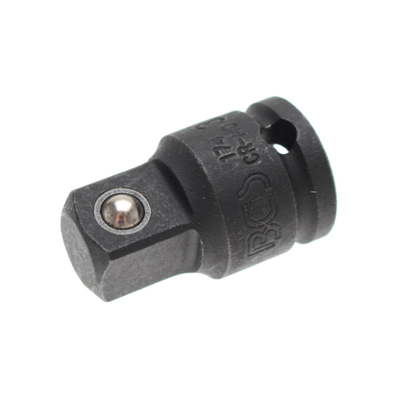 BGS-174 Levegős dugókulcs adapter 10mm (3/8&quot;) 12,5mm (1/2&quot;)