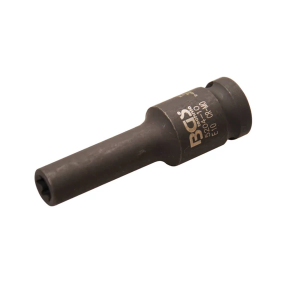 BGS-5204-10 Levegős hosszított dugókulcs E10 1/2"