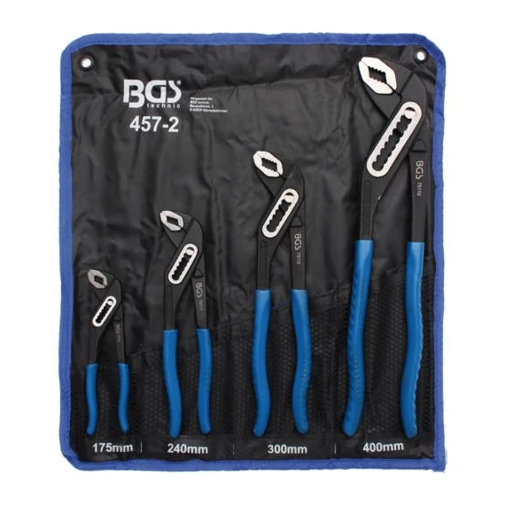 BGS vízpumpa fogó készlet, 4 részes