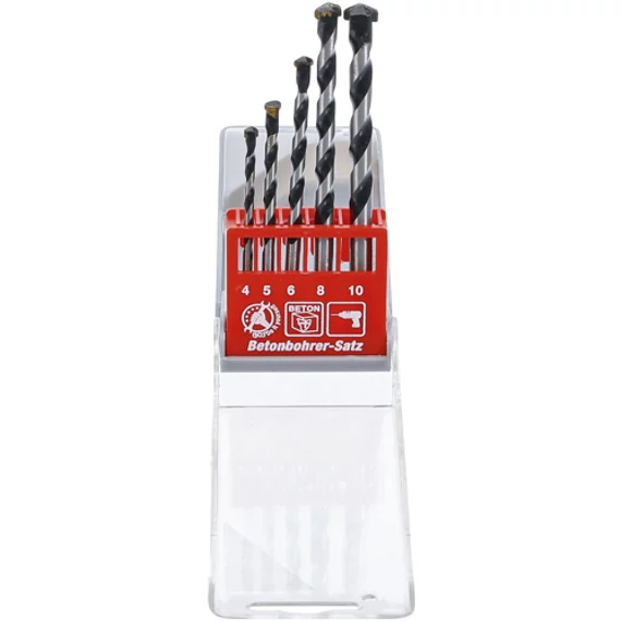 BGS-50816 Beton fúró készlet 4 - 10mm 5 részes